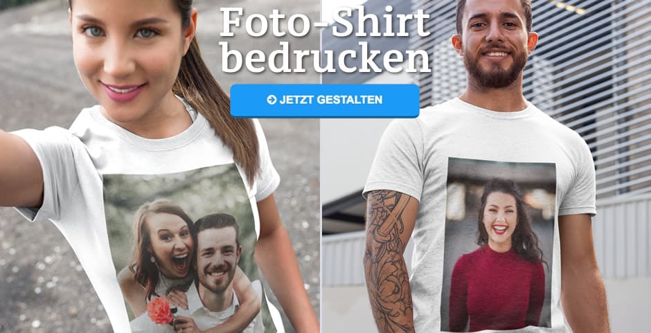Bilder Und Fotos Auf T Shirt Drucken Eigenes Fotoshirt Gestalten